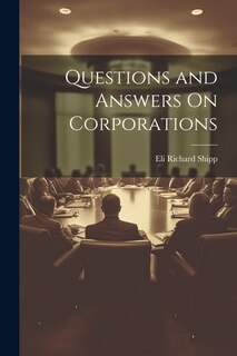 Front cover_Questions and Answers On Corporations