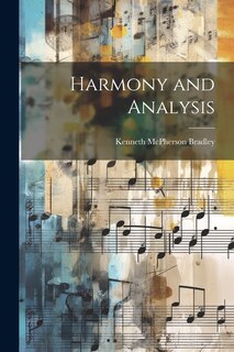 Front cover_Harmony and Analysis