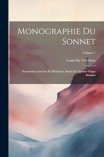 Couverture_Monographie Du Sonnet