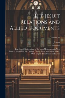 Front cover_The Jesuit Relations and Allied Documents