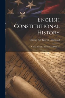 Couverture_English Constitutional History