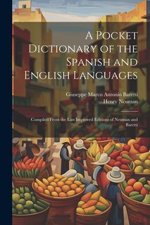 Front cover_A Pocket Dictionary of the Spanish and English Languages
