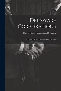 Front cover_Delaware Corporations