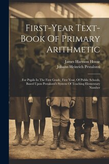 Front cover_First-year Text-book Of Primary Arithmetic