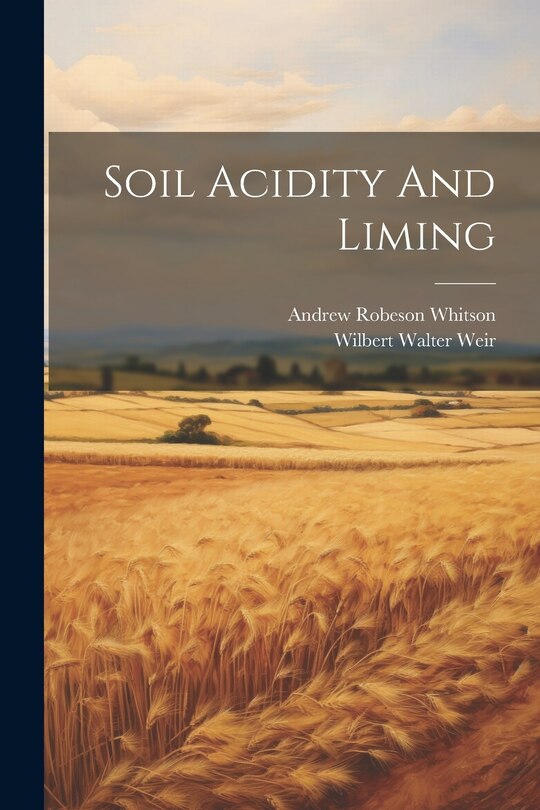 Front cover_Soil Acidity And Liming
