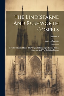 Front cover_The Lindisfarne And Rushworth Gospels