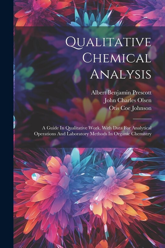 Couverture_Qualitative Chemical Analysis