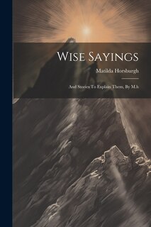 Couverture_Wise Sayings