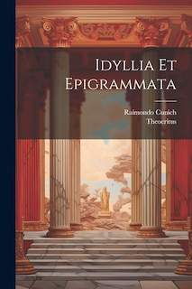 Front cover_Idyllia Et Epigrammata