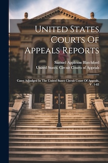 Front cover_United States Courts Of Appeals Reports