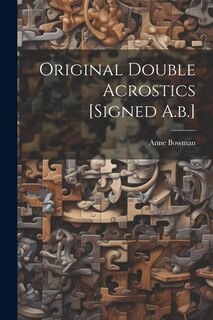 Front cover_Original Double Acrostics [signed A.b.]