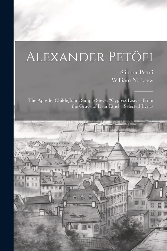 Front cover_Alexander Petöfi
