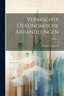 Front cover_Vermischte Oekonomische Abhandlungen; Volume 3