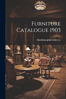 Front cover_Furniture Catalogue 1903