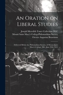 Front cover_An Oration on Liberal Studies