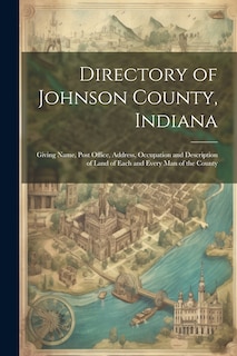 Front cover_Directory of Johnson County, Indiana