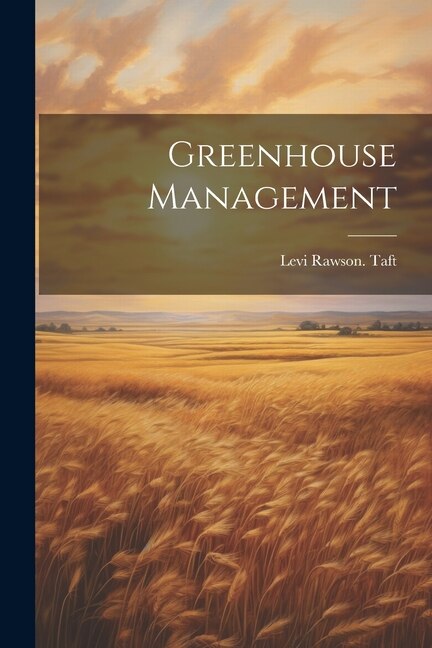 Front cover_Greenhouse Management