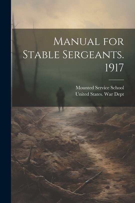 Couverture_Manual for Stable Sergeants. 1917