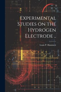 Front cover_Experimental Studies on the Hydrogen Electrode ..
