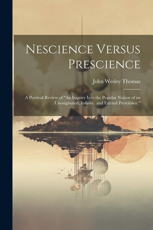 Couverture_Nescience Versus Prescience