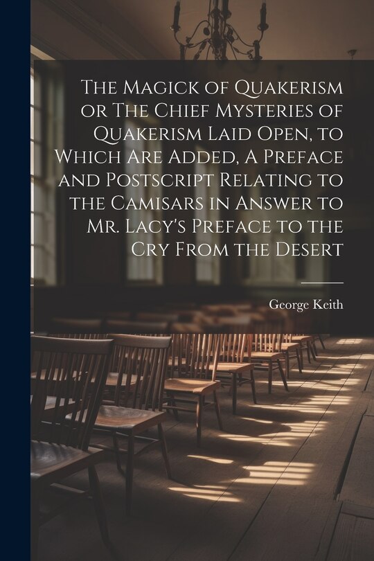 Front cover_The Magick of Quakerism or The Chief Mysteries of Quakerism Laid Open, to Which Are Added, A Preface and Postscript Relating to the Camisars in Answer to Mr. Lacy's Preface to the Cry From the Desert