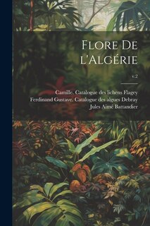 Front cover_Flore de l'Algérie; v.2
