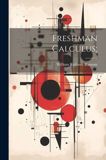 Front cover_Freshman Calculus;