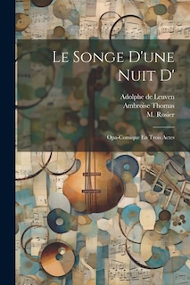 Couverture_Le Songe D'une Nuit D'