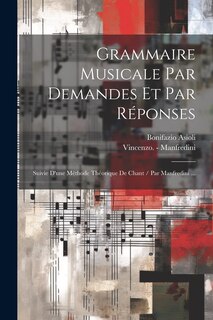 Couverture_Grammaire Musicale Par Demandes Et Par Réponses