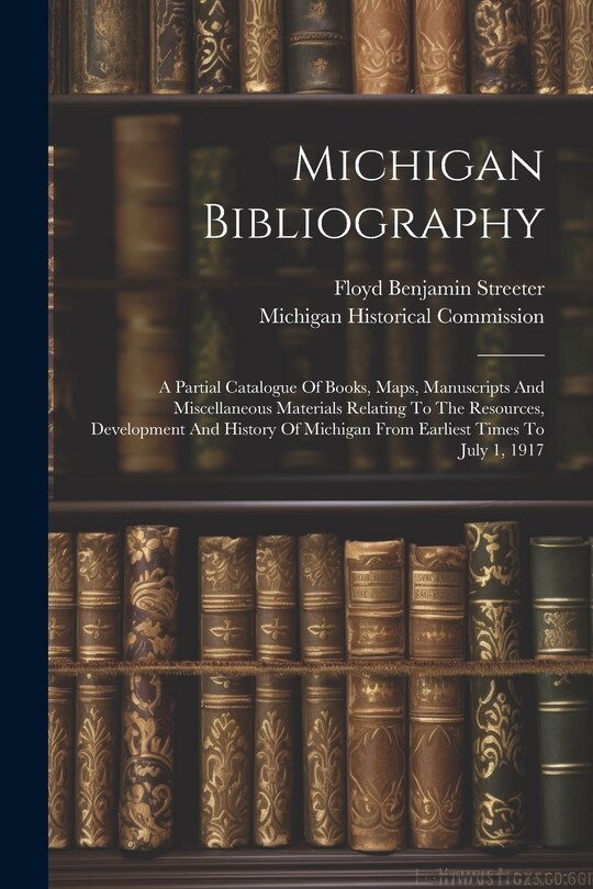 Front cover_Michigan Bibliography