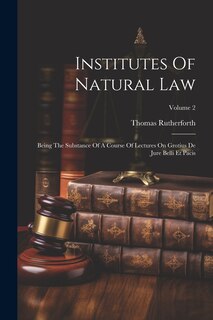 Front cover_Institutes Of Natural Law