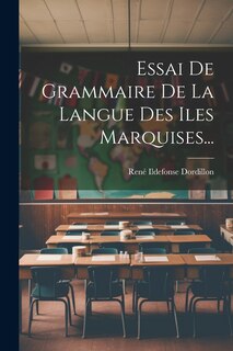 Front cover_Essai De Grammaire De La Langue Des Iles Marquises...