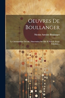 Front cover_Oeuvres De Boullanger