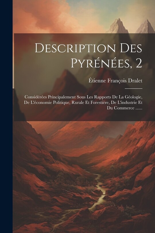 Front cover_Description Des Pyrénées, 2