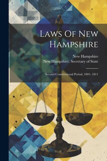 Front cover_Laws Of New Hampshire