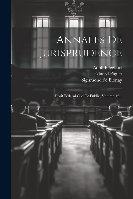 Couverture_Annales De Jurisprudence