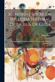 Front cover_Memorias Sobre La Historia Natural De La Isla De Cuba