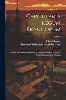 Couverture_Capitularia Regum Francorum