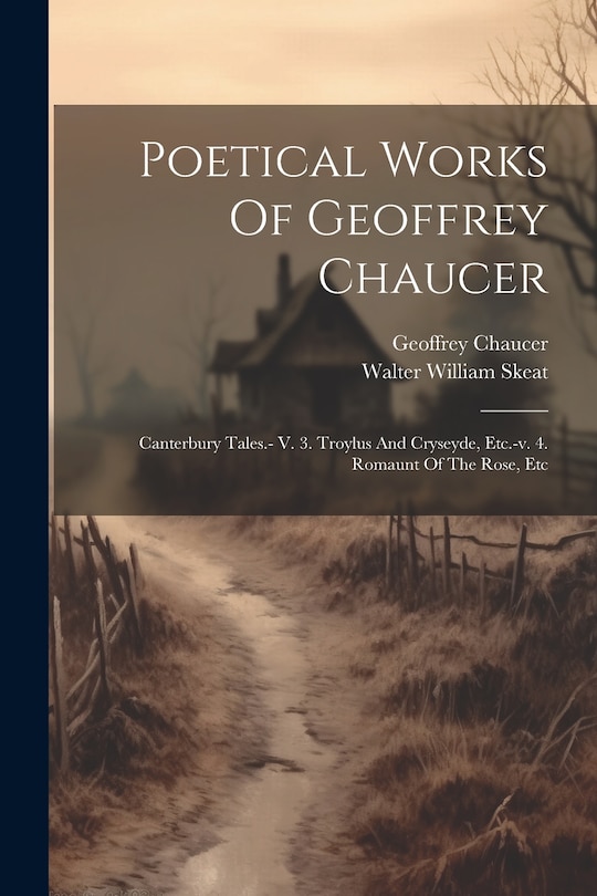 Front cover_Poetical Works Of Geoffrey Chaucer