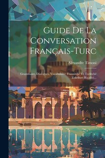 Couverture_Guide De La Conversation Français-turc
