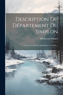 Couverture_Description Du Département Du Simplon