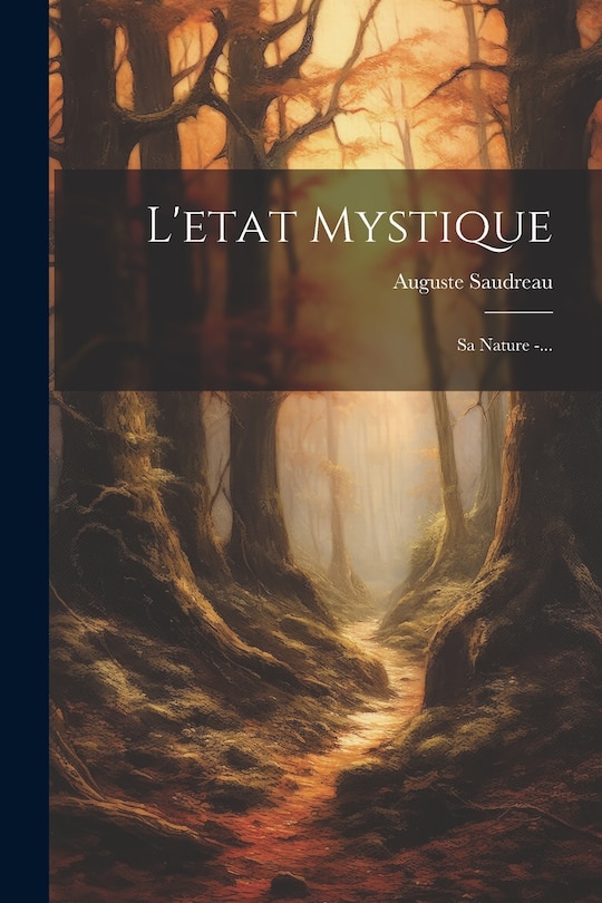 Couverture_L'etat Mystique