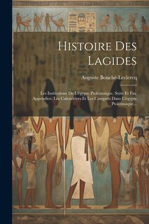 Couverture_Histoire Des Lagides