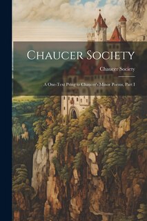 Couverture_Chaucer Society