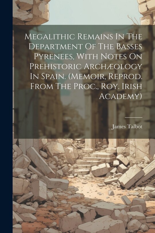 Couverture_Megalithic Remains In The Department Of The Basses Pyrenees, With Notes On Prehistoric Archæology In Spain. (memoir, Reprod. From The Proc., Roy. Irish Academy)