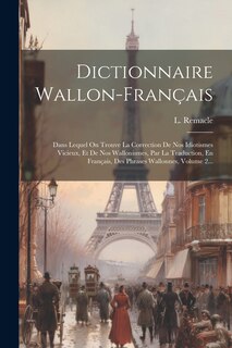 Front cover_Dictionnaire Wallon-français