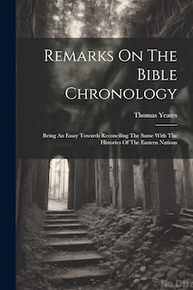 Couverture_Remarks On The Bible Chronology