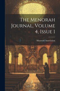 Front cover_The Menorah Journal, Volume 4, Issue 1