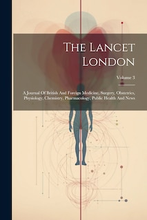 Couverture_The Lancet London