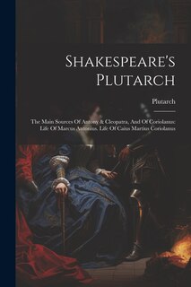 Couverture_Shakespeare's Plutarch